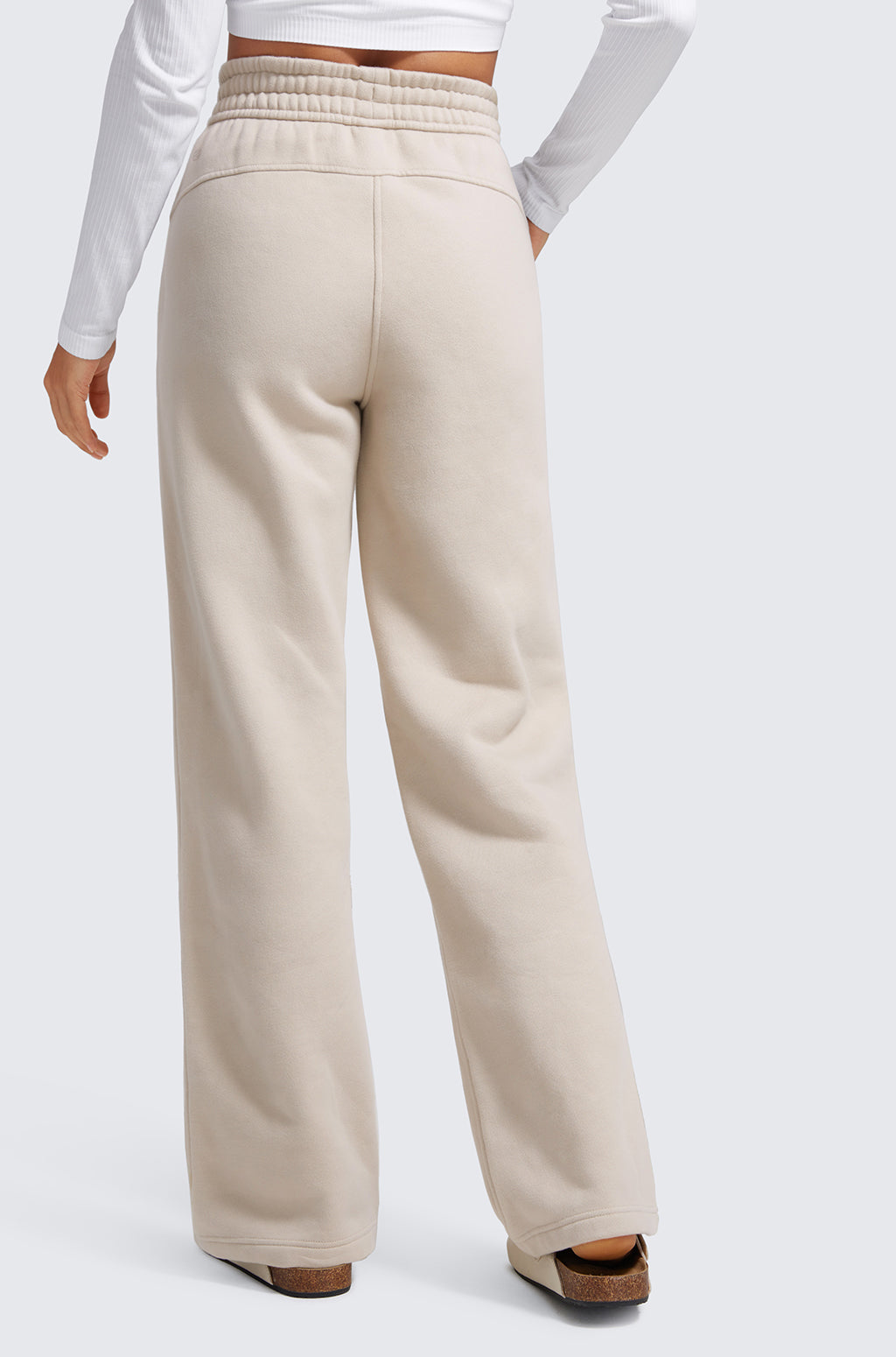 Cotton Fleece Lined Sweatpants 30"