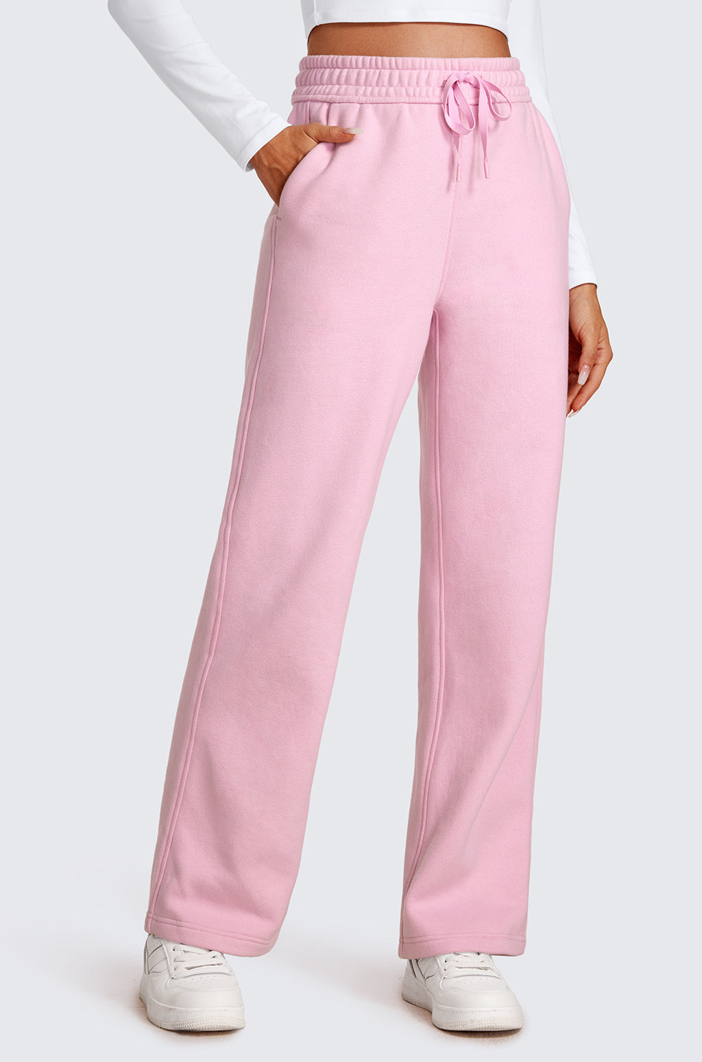 Cotton Fleece Lined Sweatpants 30"